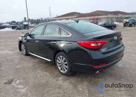2016 Hyundai Sonata Limited z USA, uszkodzony, nr VIN 5NPE34AF8GH300745